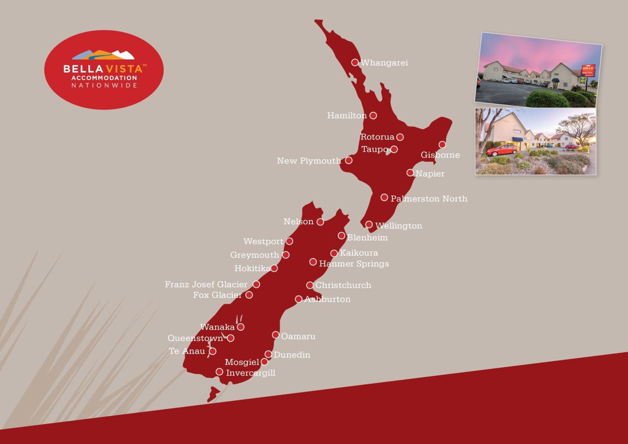Bella Vista Motel Te Anau Eksteriør bilde